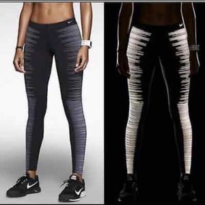 Nike reflective capris